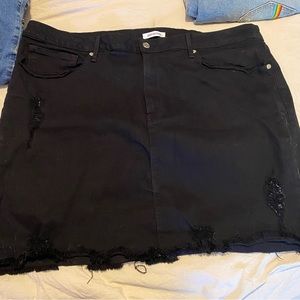 Good American Black Skirt